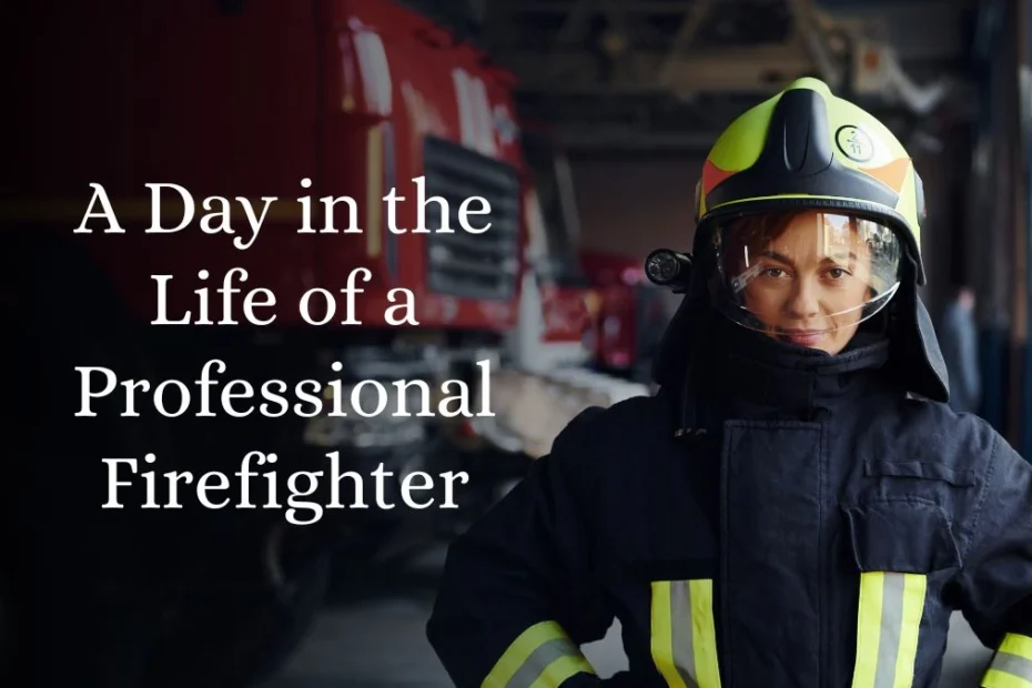 A Day in the Life of a Professional Firefighter