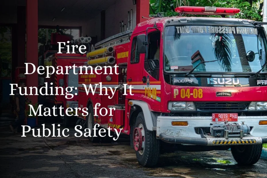Fire Department Funding: Why It Matters for Public Safety