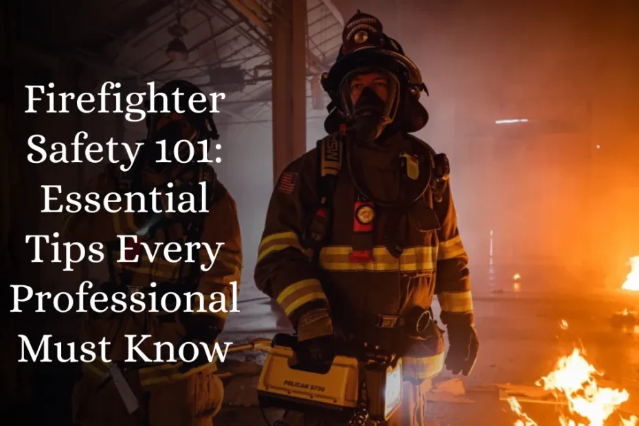 Firefighter Safety 101: Essential Tips Every Professional Must Know