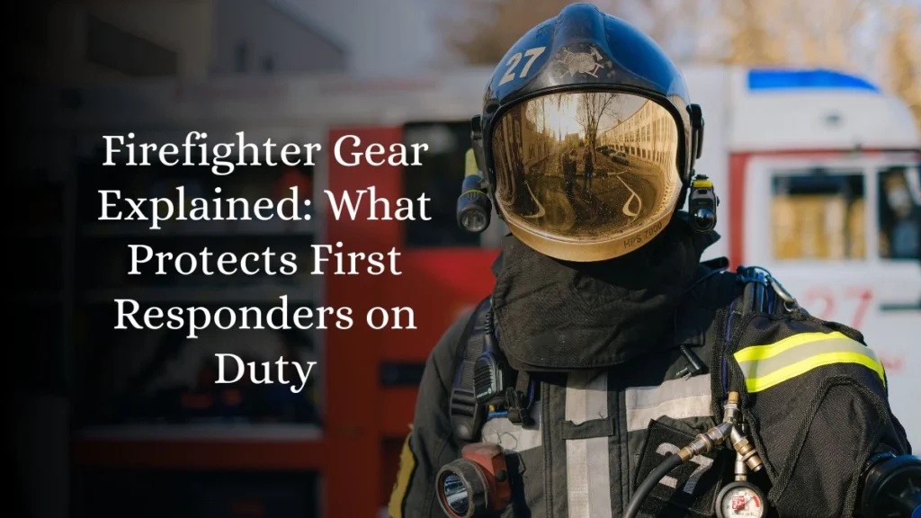 Firefighter Gear Explained: What Protects First Responders on Duty