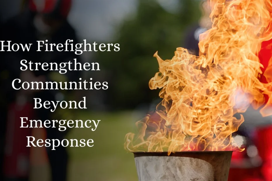 How Firefighters Strengthen Communities Beyond Emergency Response