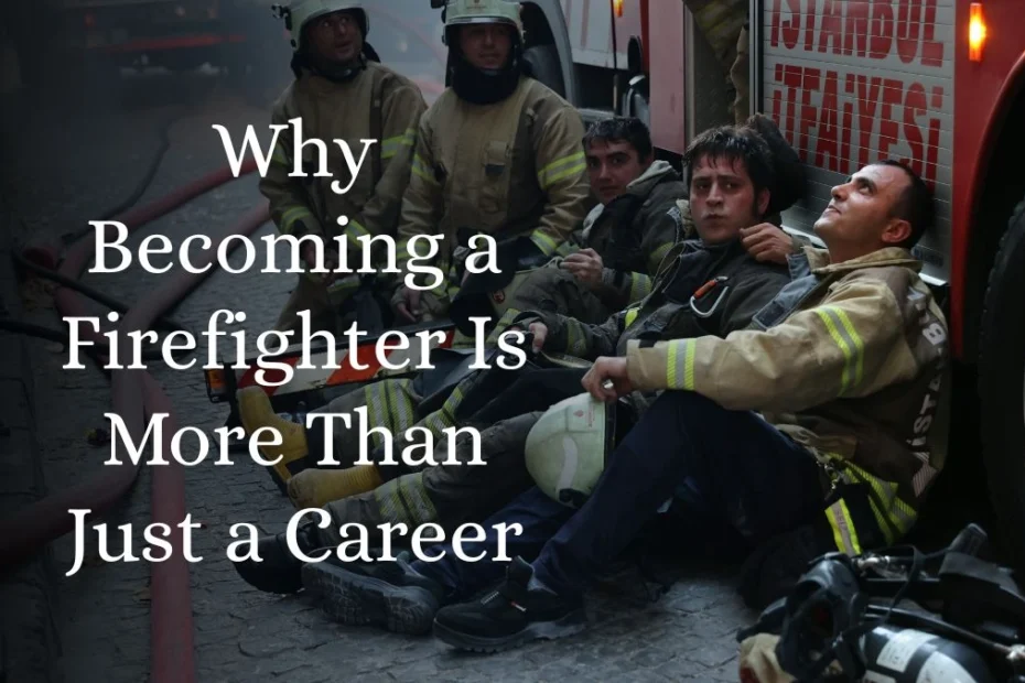 Why Becoming a Firefighter Is More Than Just a Career