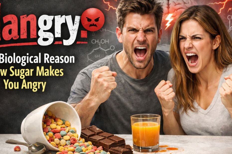 “Hangry”: The Biological Reason Low Sugar Makes You Angry