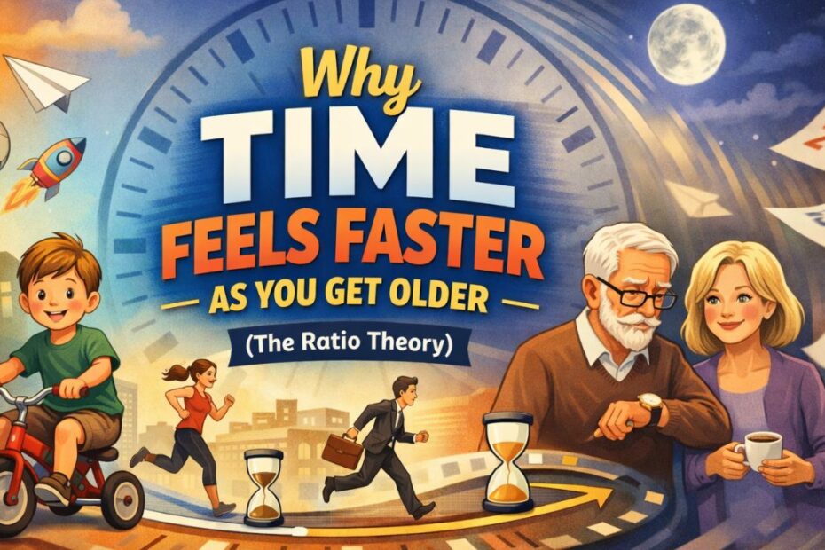 Why Time Feels Faster as You Get Older (The Ratio Theory)