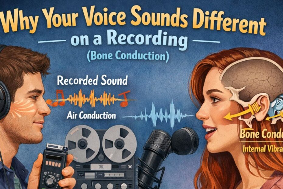 Why Your Voice Sounds Different On A Recording (Bone Conduction)