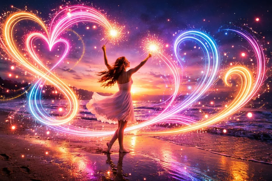 Top 10 Google Gemini AI Image Prompts for Light Painting