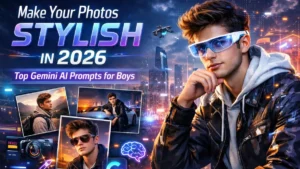 Make Your Photos Stylish in 2026 — Top Gemini AI Prompts for Boys
