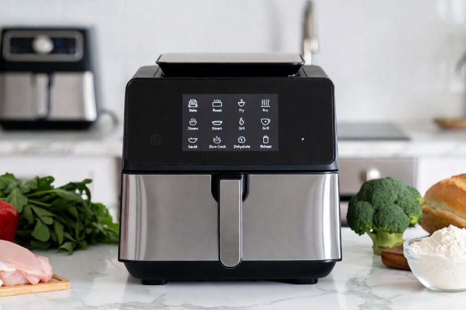 Say Goodbye to Your Air Fryer: Discover the All-in-One Kitchen Gadget with 9 Cooking Functions