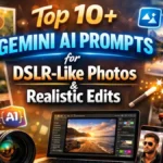 Top 10+ Gemini AI Prompts for DSLR-Like Photos & Realistic Edits